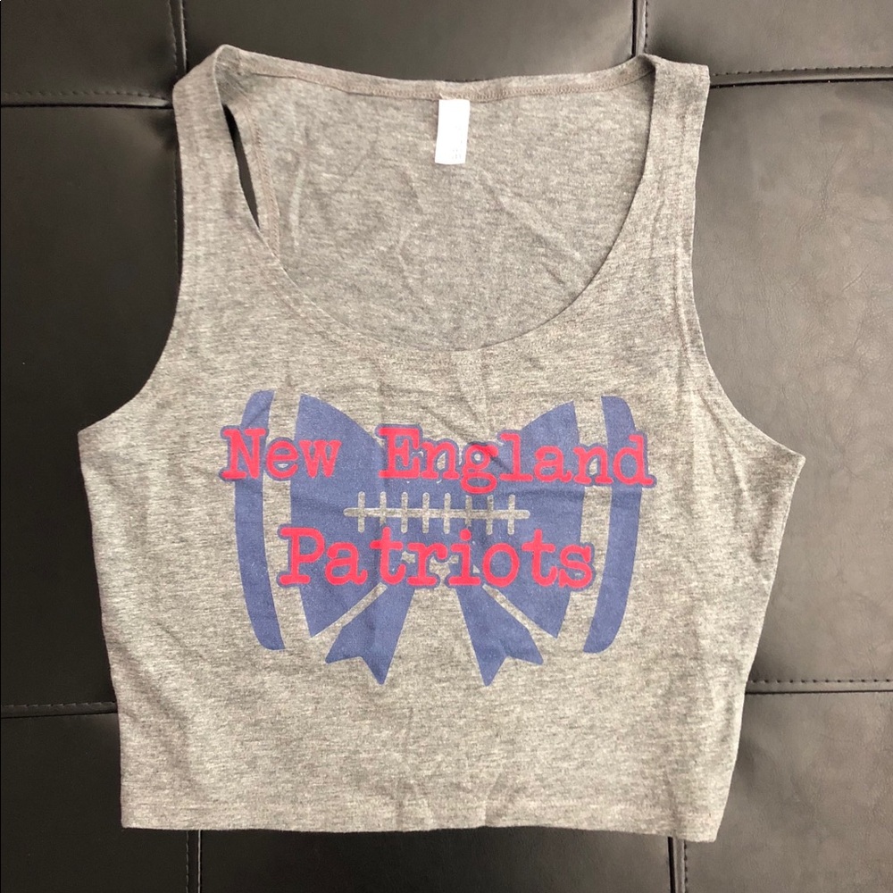 New England Patriots Game Day Crop Top